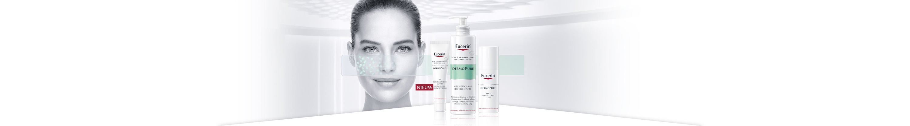 Banner DermoPure Eucerin Lijn